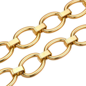 Catena in Alluminio Robusta Oro (CTAL147)