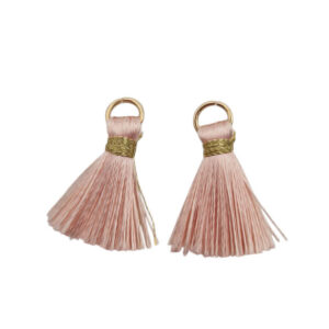 Tassel in Seta Rosa 25mm (NPST001-RO)