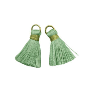 Tassel in Seta Verde Giada 25mm (NPST001-VG)