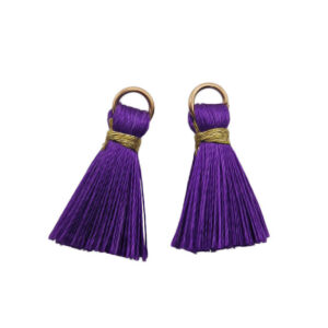 Tassel in Seta Viola 25mm (NPST001-VL)