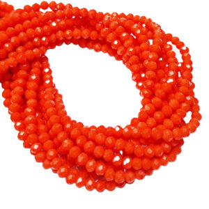 Cipollotti in Vetro Arancione 4x6mm (CPL175)