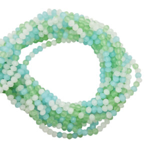 Cipollotti in vetro multi colori 3x4mm (cpl4c006-4)