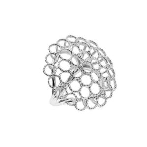 Base per Anello in Ottone Argento 30mm (ANOT035-A)