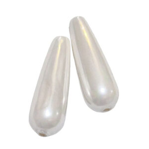 Gocce di Maiorca Bianche 10x30mm (PRGC05-BN)
