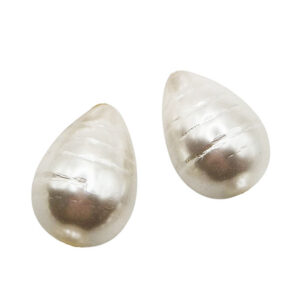 Gocce di Maiorca Bianche Butterate 14x20mm (PTMR076)