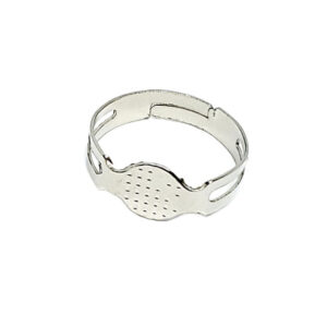 Base per Anelli in Metallo con base da 6mm per Bambine (ANMT043)