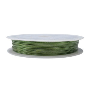 Cavetti in Acciaio Verde rivestito in nylon 0.38mm (RCAC012-V)