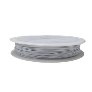 Cavetti in Acciaio Bianco rivestito in nylon 0.38mm (RCAC012-B)