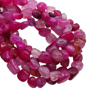 Pietre in Agata Irregolari Fucsia 10/15mm (PTAG153)