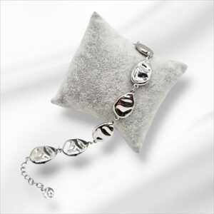 Bracciali in Acciaio Con Pepite Butterate (BRAC019)