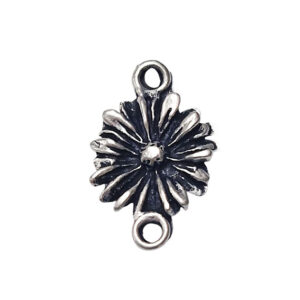 Distanziatori in Zama Margherita Silver 15mm (DSZM19)