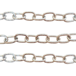 Catena in Alluminio Con Anelli Ovali Silver 15x20mm (CTAL026)