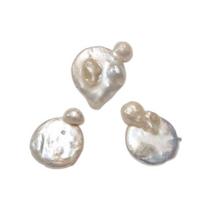 Perle Barocche Scaramazzate Naturali Irregolari 28x25mm circa (PRFBR084)