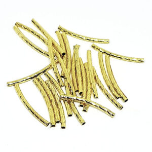 Distanziatori in Metallo Tubicini Oro 0,3x25mm (DSMT019-O)
