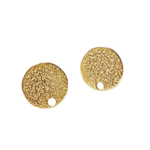 Perni in Zama Basica Tonda Butterata Oro 10mm (65)