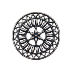 Distanziatori in Zama Tondo Lavorato 45mm (DSZM227)