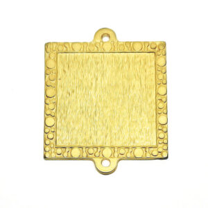 Distanziatori in Zama Base da decorare Modello Quadrato 40x40mm (DSZM130-Q)