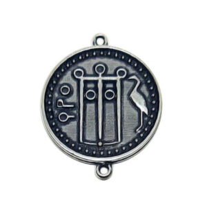 Distanziatori in Zama Mito Antica Moneta Magna Grecia 20mm (DSZM007-20)