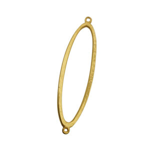 Distanziatori in Zama Ovale Oro 18x60mm (DSZM16-O)