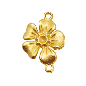 Distanziatori in Zama a Forma di Fiore 18x20mm (DSZM137)