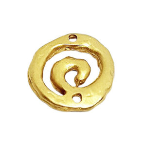 Distanziatori in Zama Stile Celtico 20mm Oro con fori laterali (DSZM39-O)