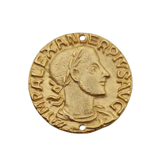 Distanziatori Moneta Raffigurante Imperatore Romano Oro 31mm (DSZM344-O)