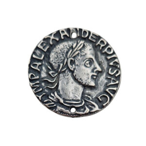 Distanziatori Moneta Raffigurante Imperatore Romano Silver 31mm (DSZM344-S)
