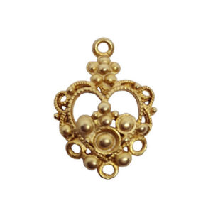 Distanziatori in Zama Chandelier Oro 20x25mm (DSZM134-O)