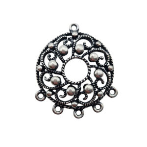 Distanziatori in Zama Chandelier Silver 26mm (CHZM019-S)