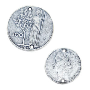 Distanziatori in Zama Moneta 100 Lire 28mm (DSZM04)