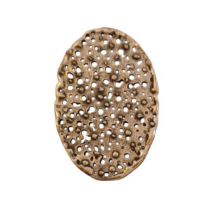 Distanziatori in Zama Ovale da decorare 30x45mm (DSZM341)